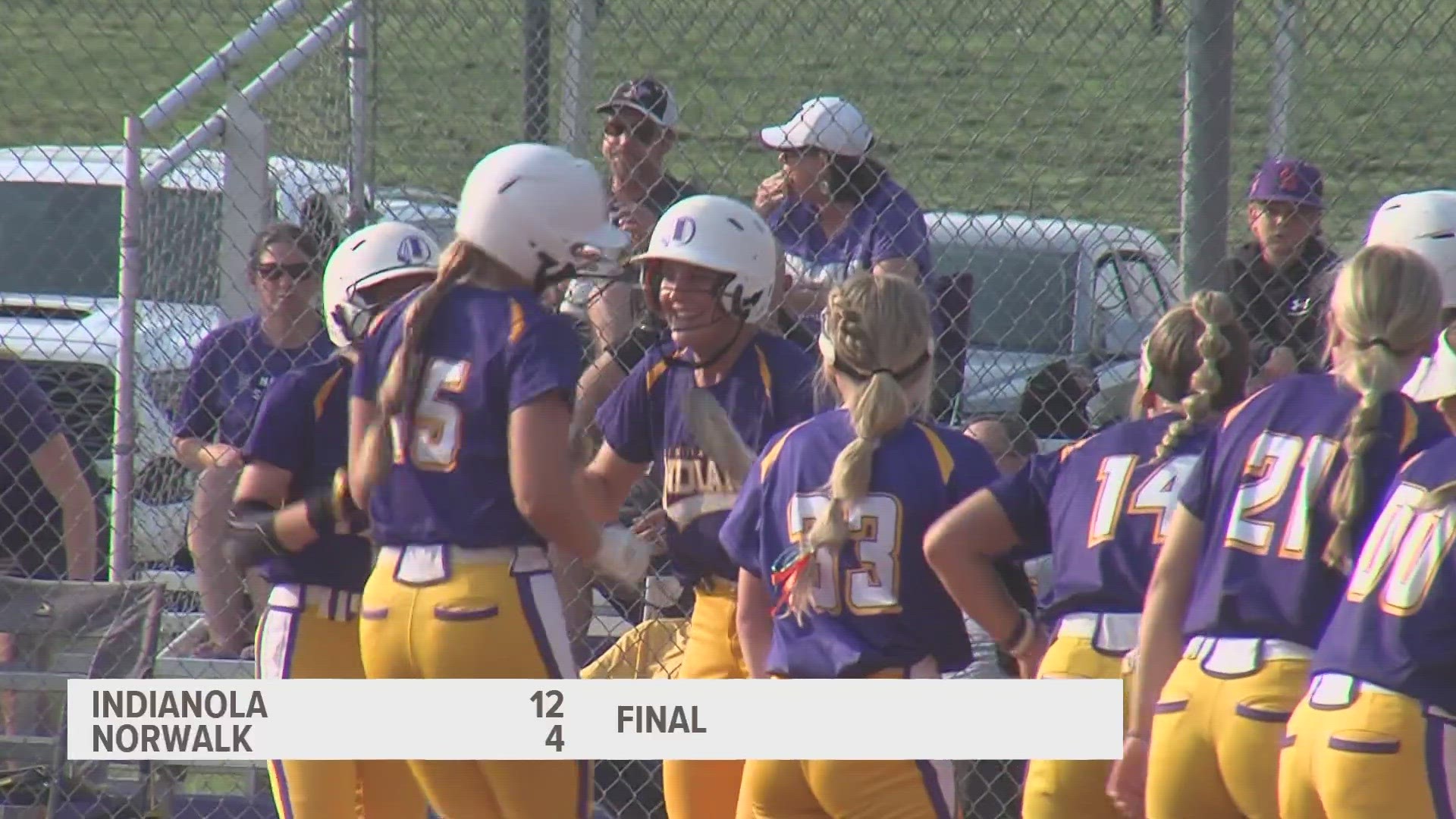 No. 5 Indianola defeated No. 3 Norwalk in a big road game on Monday.