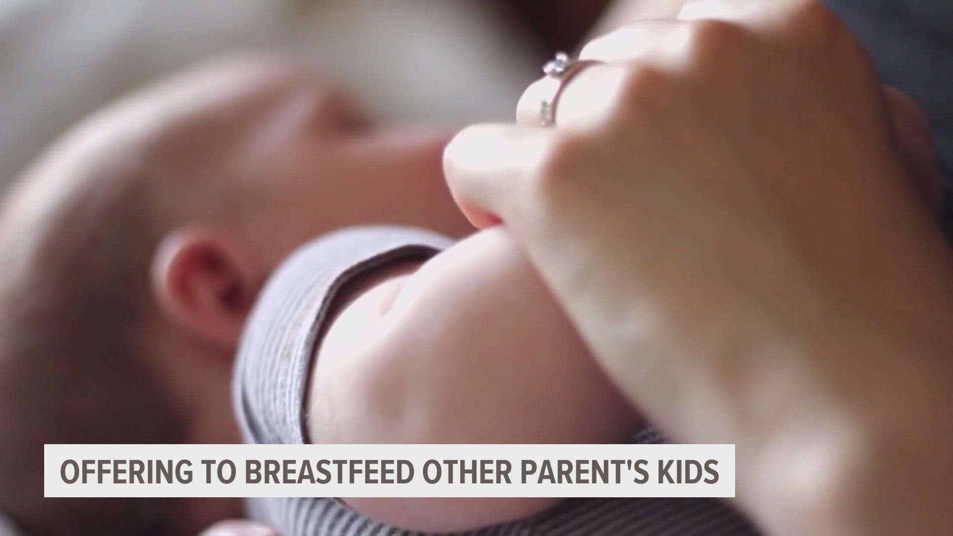 A metro mom is offering to breastfeed other people's babies as the hunt for baby formula continues.