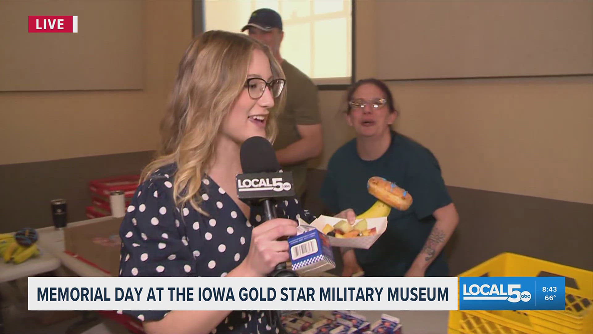 Iowa Gold Live at Memorial Day breakfast at the Iowa Gold Star Military Museum ...