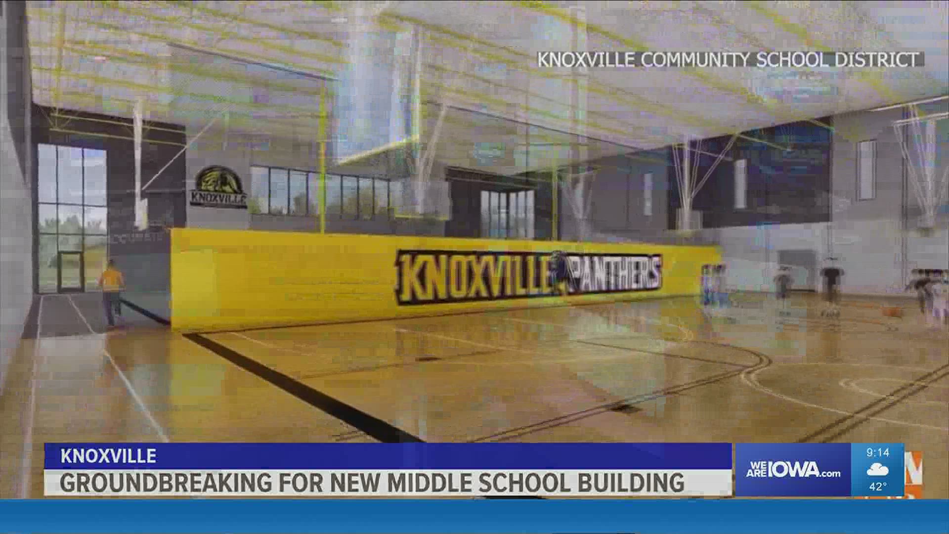 Construction on the new middle school building is expected to be completed by fall 2022.