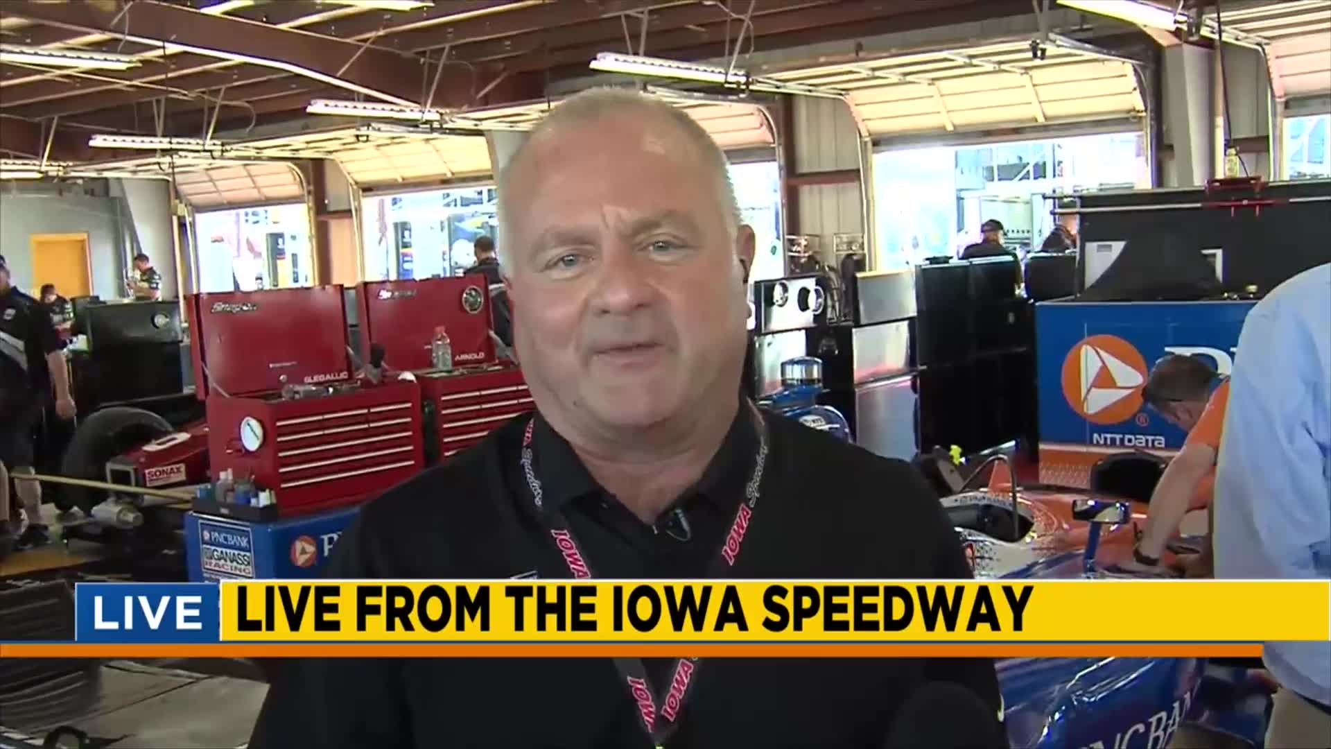 Live at the Iowa Speedway with DMACC