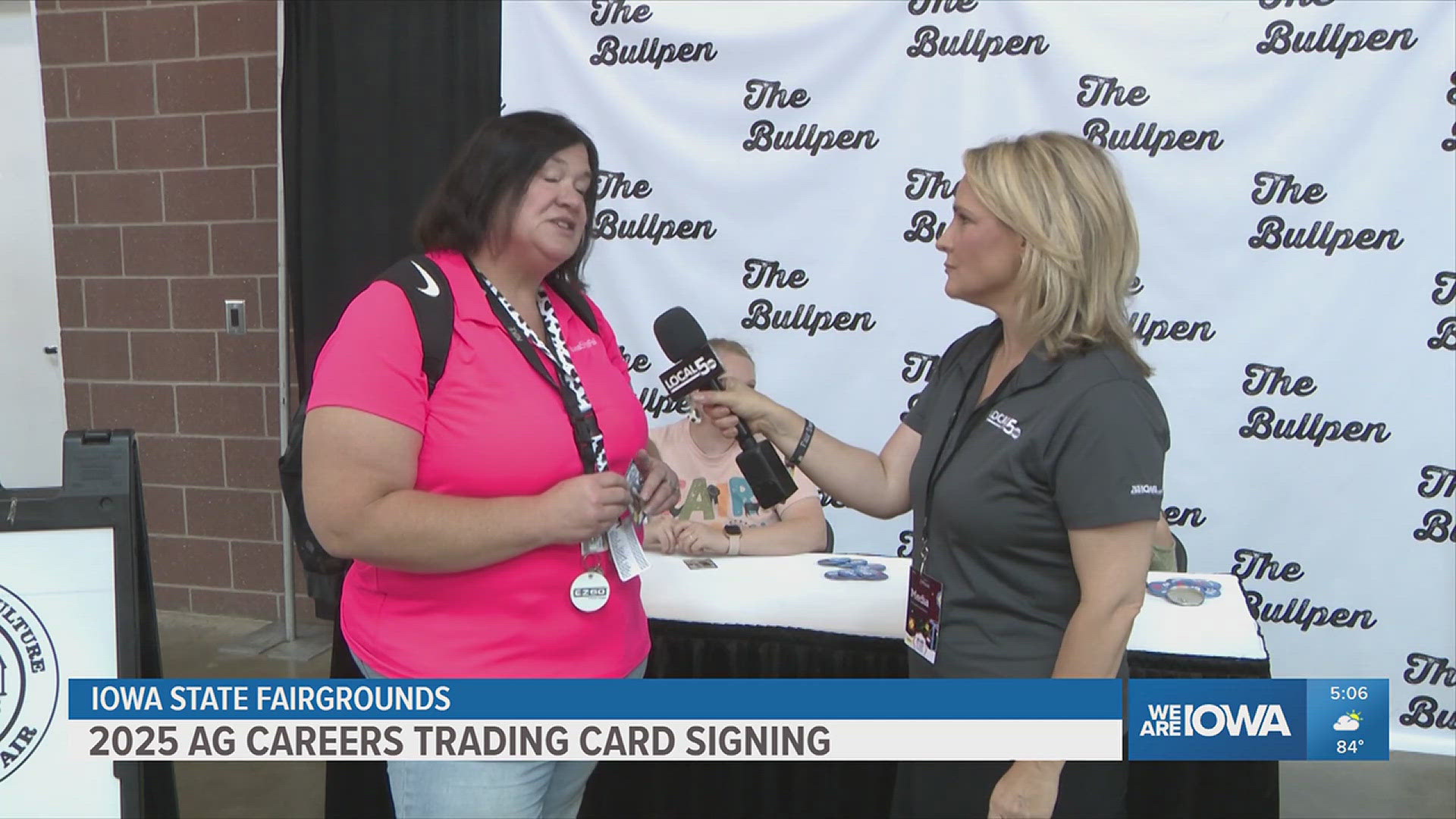 Find the ag trading cards at the Animal Learning Center every day between 1-3 p.m. and 3-5 p.m. each day. 