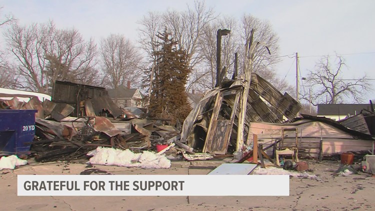 Mitchellville community rallies around family who lost everything in fire
