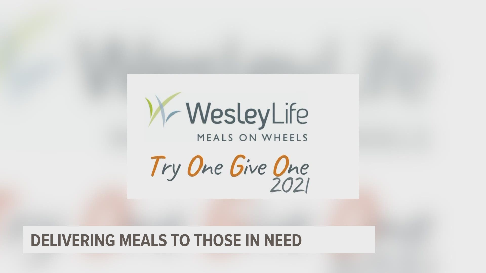 The fundraiser Try One Give One starts May 17-May 21. There are three meal options to choose from and each is 20 dollars.