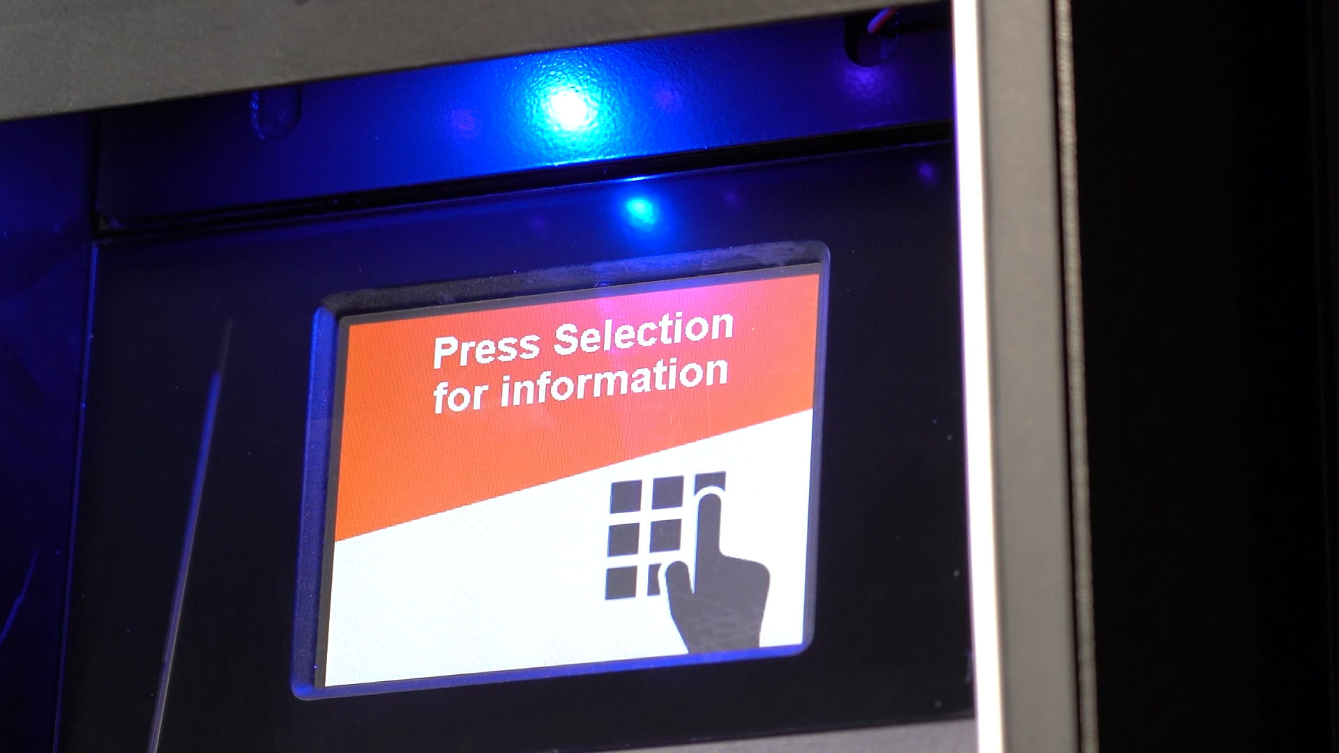 Anti-Viral Film Covering Vending Machines ATMs Kiosks Micro Markets Sanitizing