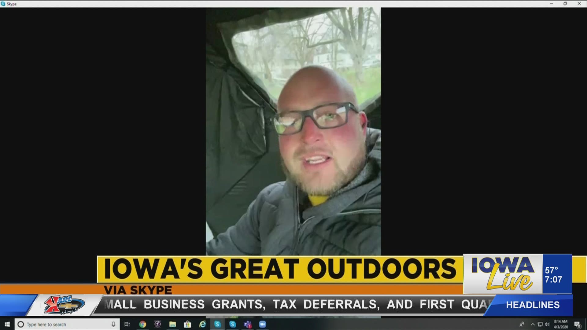 Chance is prepping for turkey season in Iowa's great outdoors