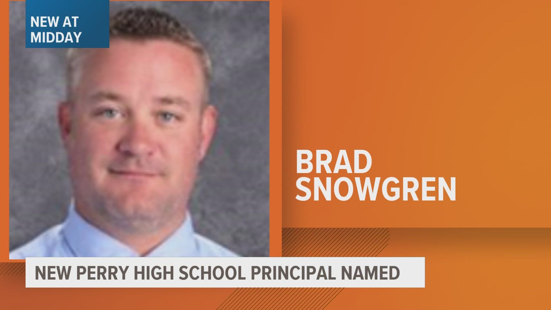 Snowgren succeeds Principal Dan Marburger, who lost his life in the shooting on Jan. 4 after putting himself in harm's way to protect students.