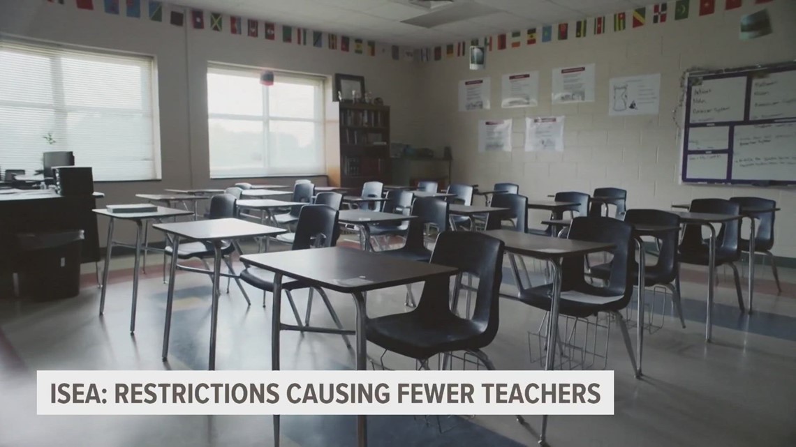 Education expert breaks down Iowa's struggle to recruit, retain teachers