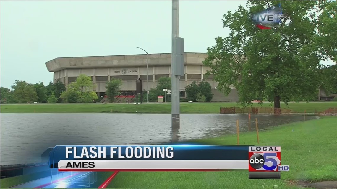 Thursday flash flooding hits Ames | weareiowa.com