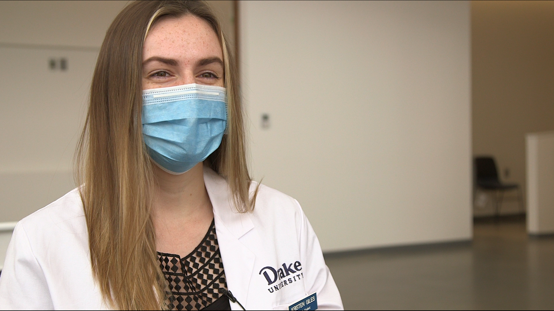 Typically, the immunization certificate is offered in a pharmacy student’s second year, but the University got first-year students on board to help out.
