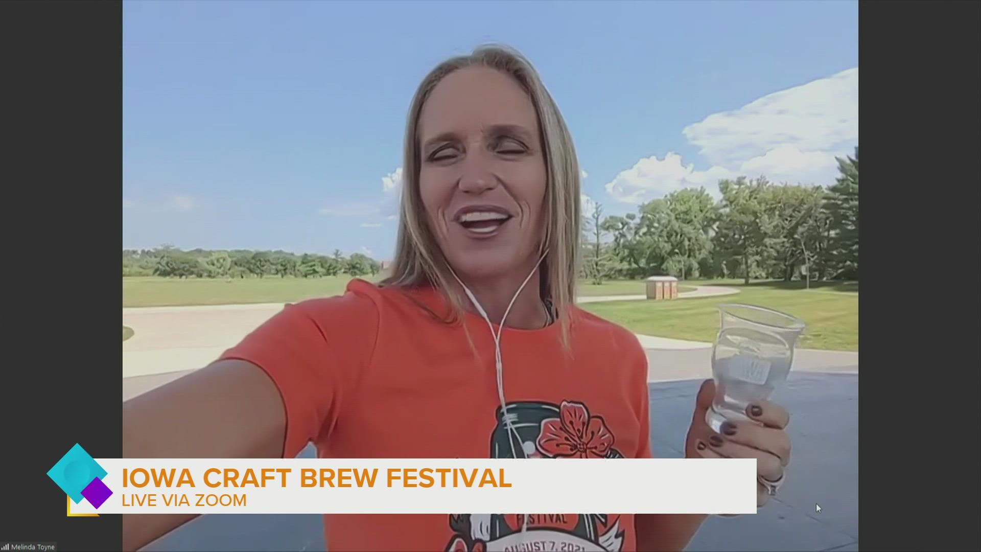 Mindy Toyne, Event Director - Iowa Craft Brew Festival, talks about the new location of this year's gathering, live music and sampling available.