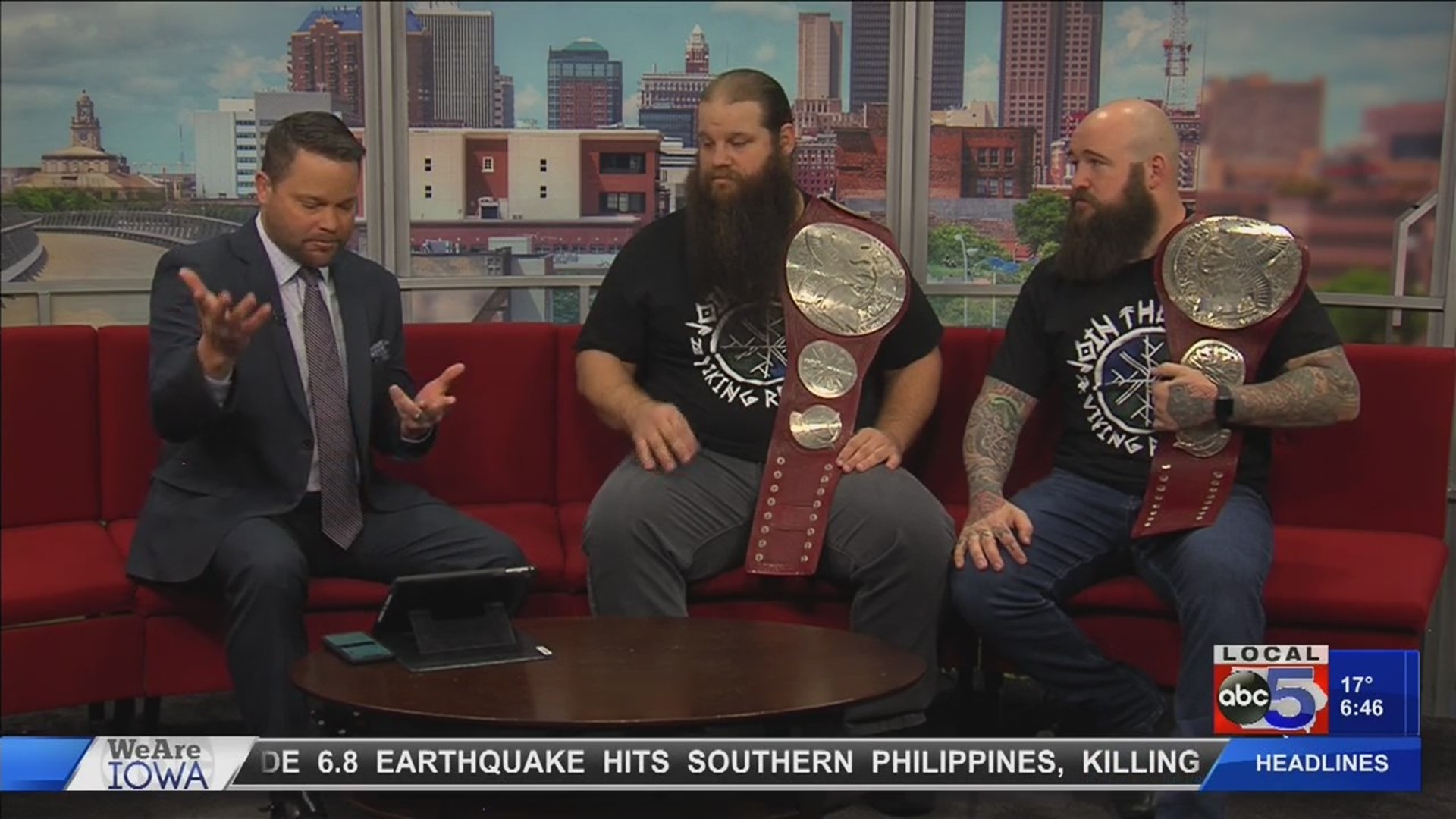 The Viking Raiders will defend their title as champions when WWE Monday Night Raw comes to Wells Fargo Arena for the last time in 2019.