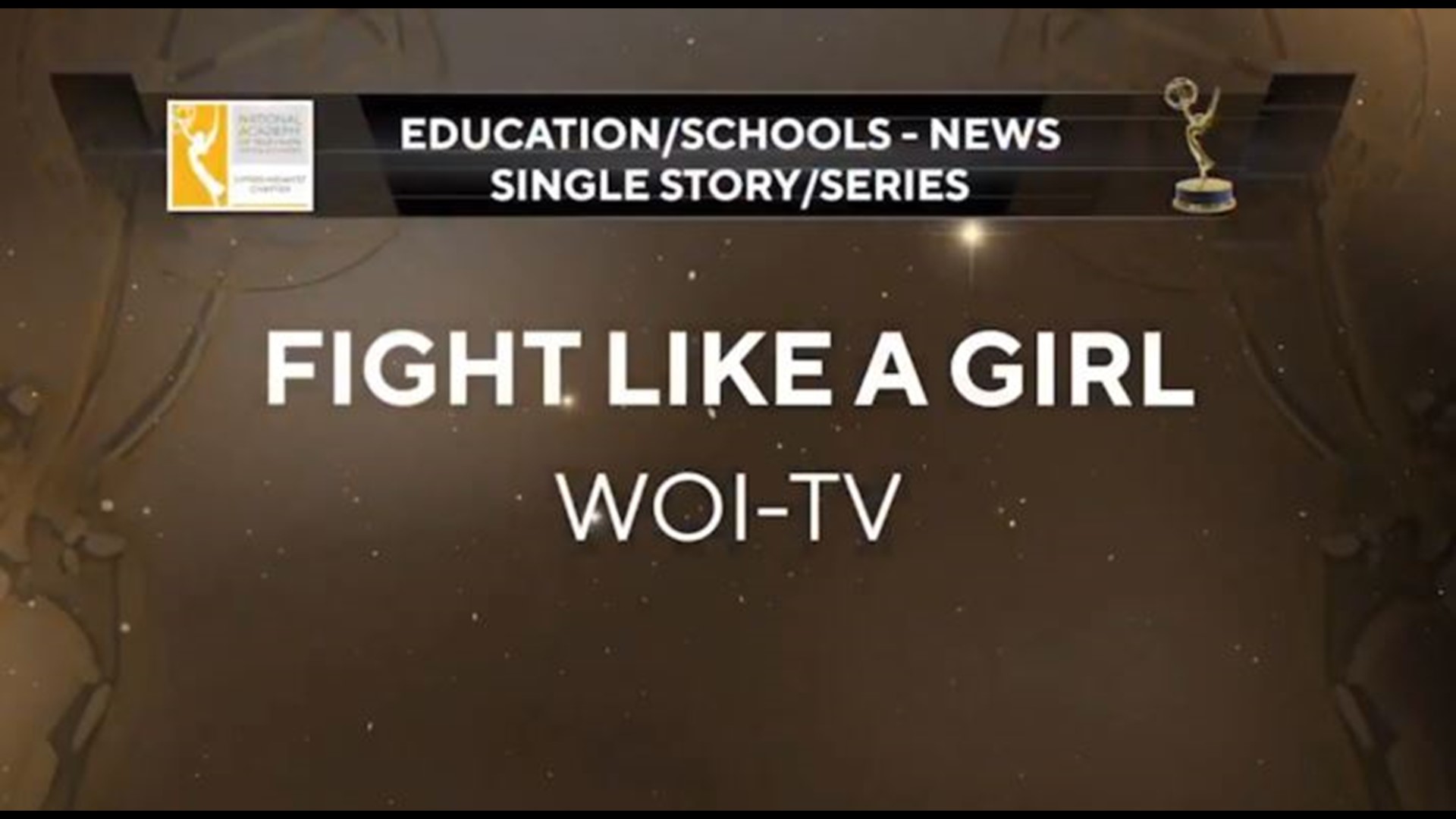 Naveah Russian, of Des Moines, won a national boxing championship. Elias' story on her was awarded a Regional Emmy.