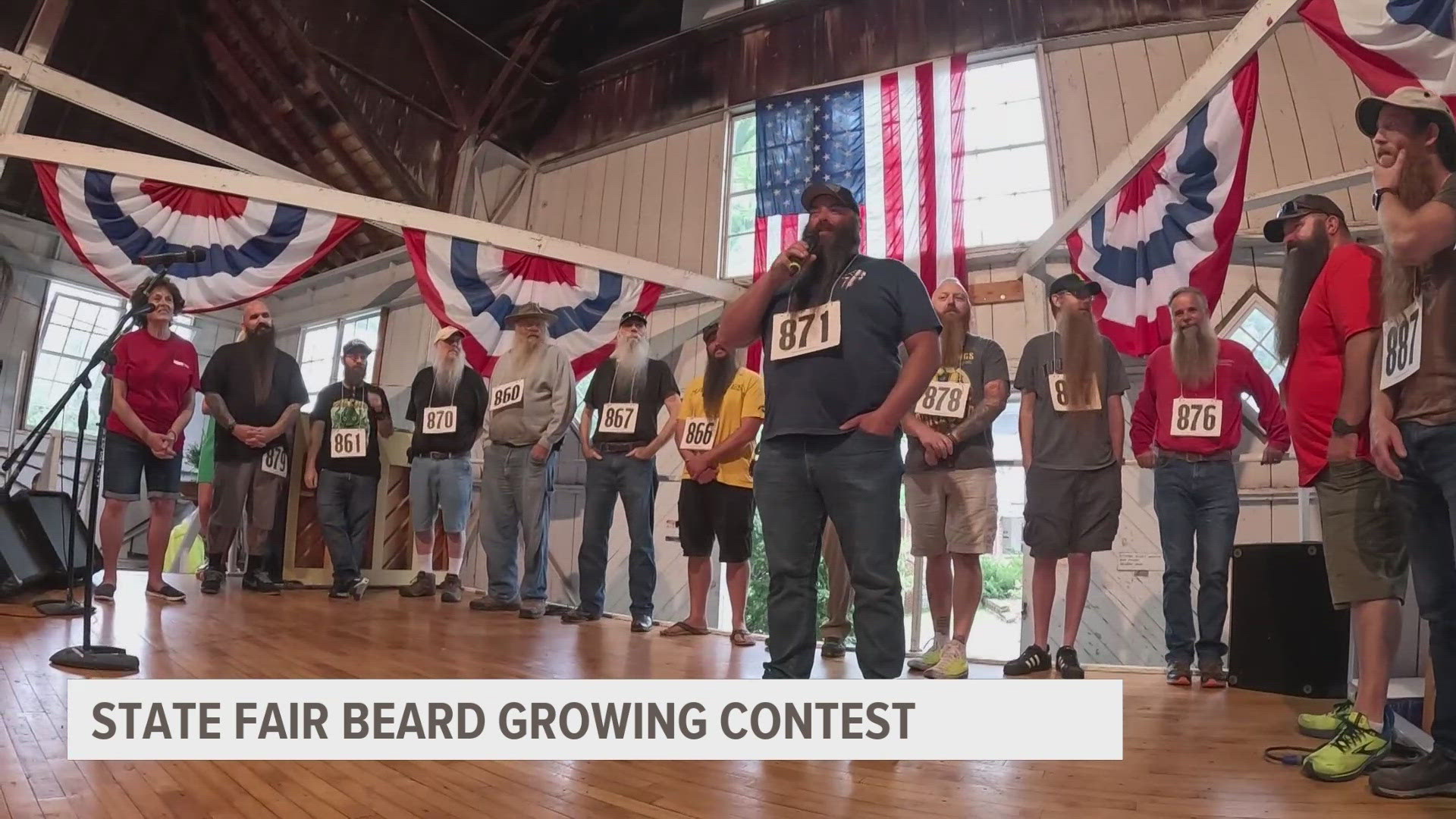 Harold Stephenson of Center Point took home the title for longest beard at 37 inches.