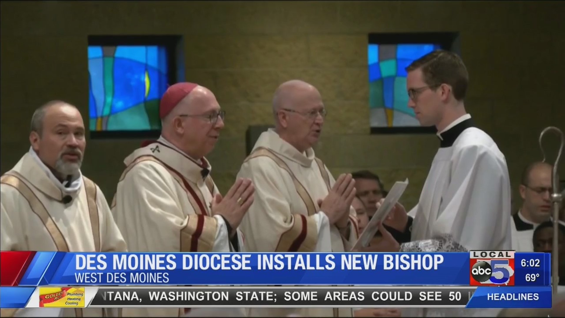 Des Moines Diocese welcomes new bishop