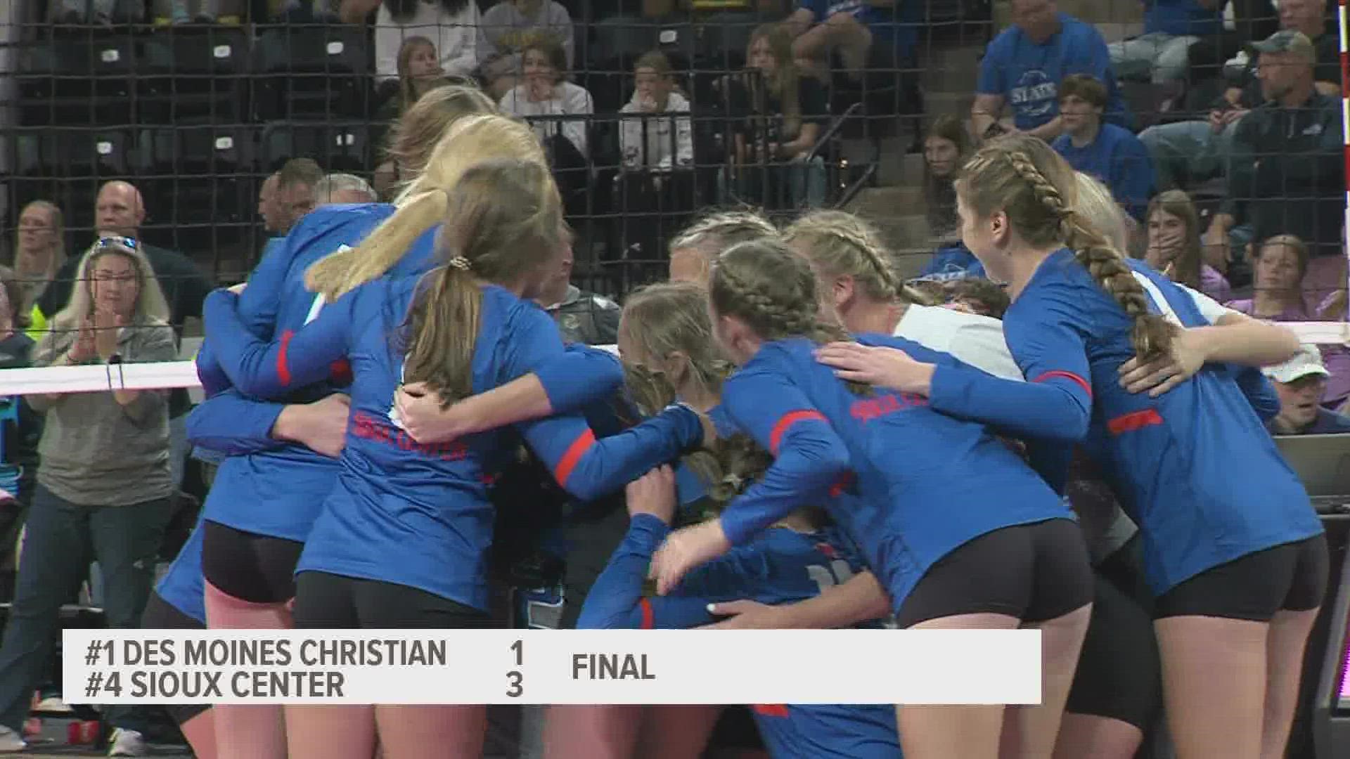 Here are the highlights and results for the 2022 high school volleyball semifinals at the Xtream Arena in Coralville.