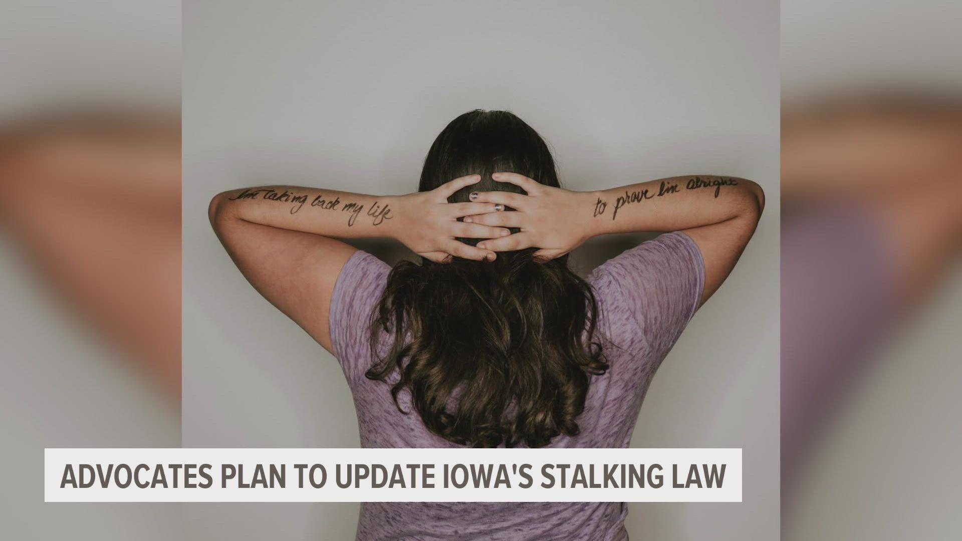 Tiffany Allison, the founder of Soaring Hearts, teamed up with state Sen. Zach Nunn to work on a plan to improve Iowa's laws against stalking.