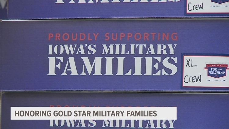 Organization prepares to honor Gold Star military families Sunday