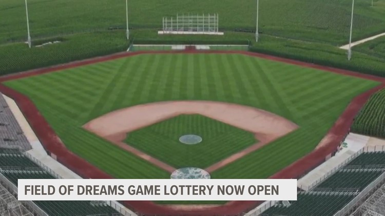 Iowans now have the chance to register for the MLB at Field of Dreams ticket purchase lottery