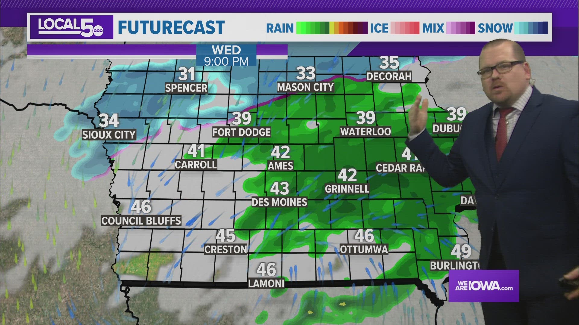How much snow today? Local 5 Weather totals, forecast, radar