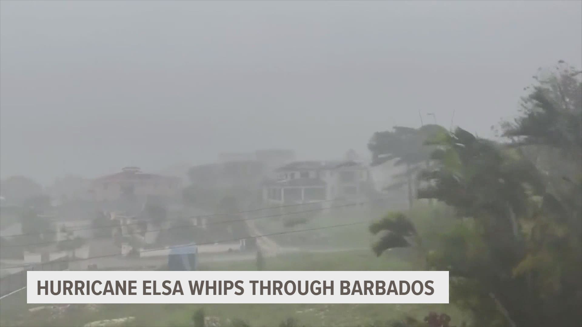 The Category 1 storm unleashed heavy rains and winds on Barbados, St. Vincent and the Grenadines, which are struggling to recover from recent volcanic  eruptions.