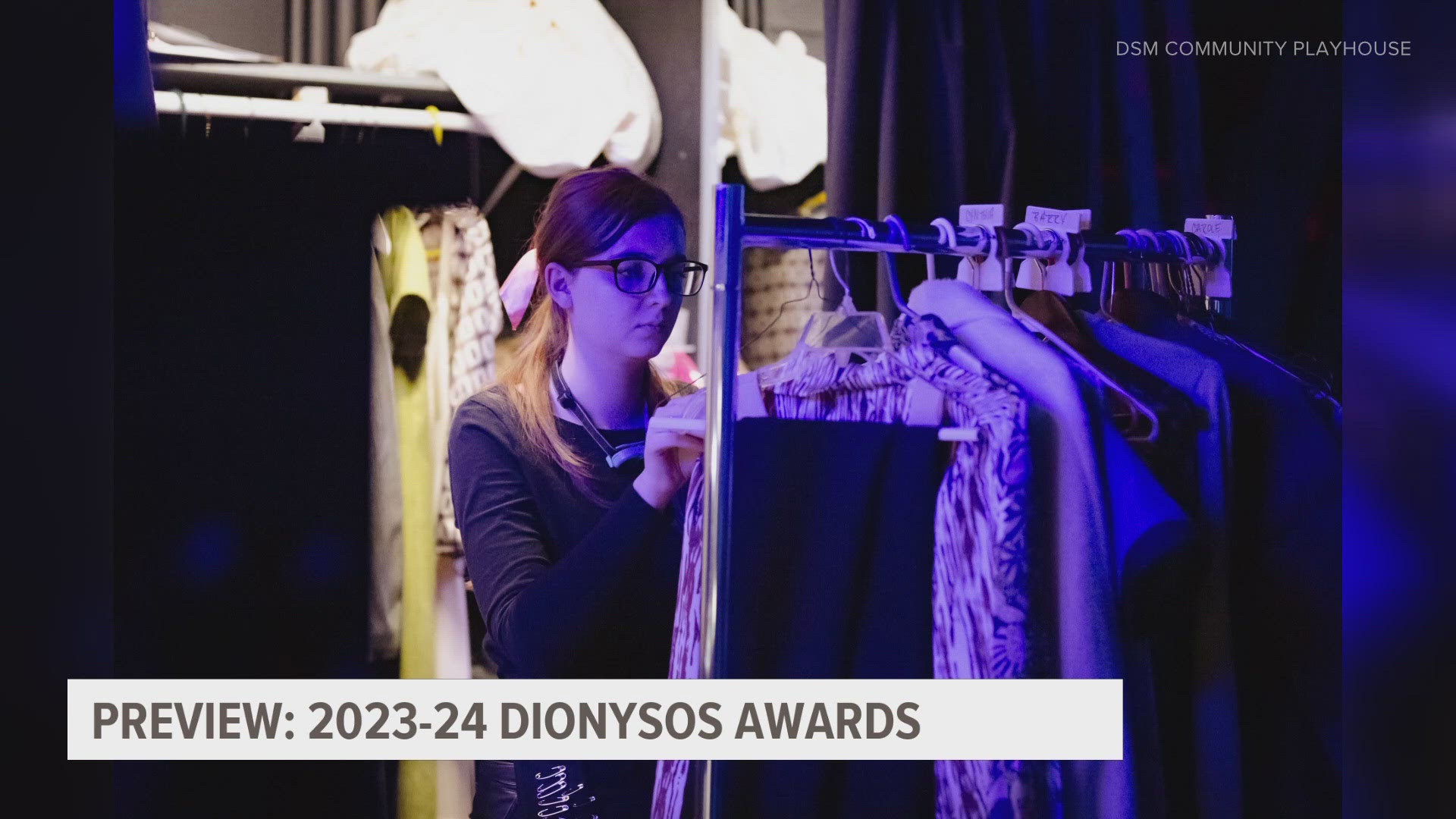 The Dionysos Awards are designed to honor and recognize Playhouse volunteers, including backstage, guest services and education volunteers.