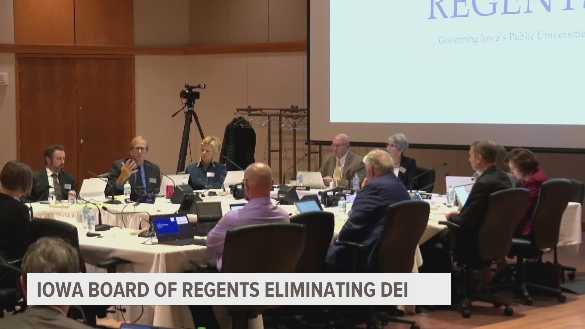 A new state law bans diversity, equity and inclusion offices and positions in public institutions. Local 5 is learning how Iowa's public universities will comply.