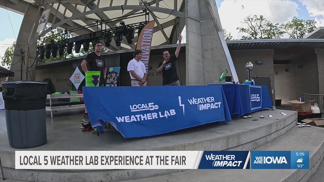 Sights and sounds from Local 5's Weather Lab Experience at the Iowa ...