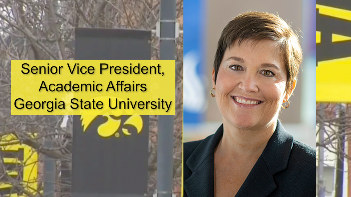 Who are the finalists for University of Iowa's next president