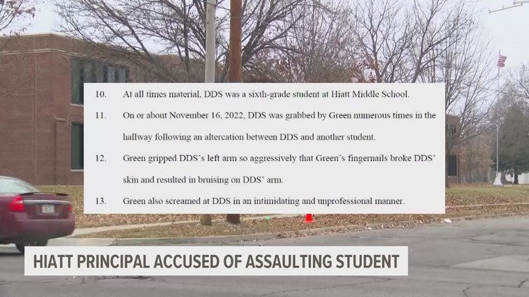 Family files lawsuit against Hiatt Middle School, Des Moines Public Schools claiming assault