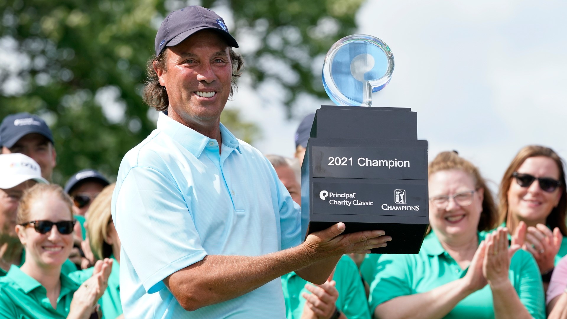 A four-time winner on the PGA Tour, Ames won the 2017 Mitsubishi Electric Classic for his first senior title.