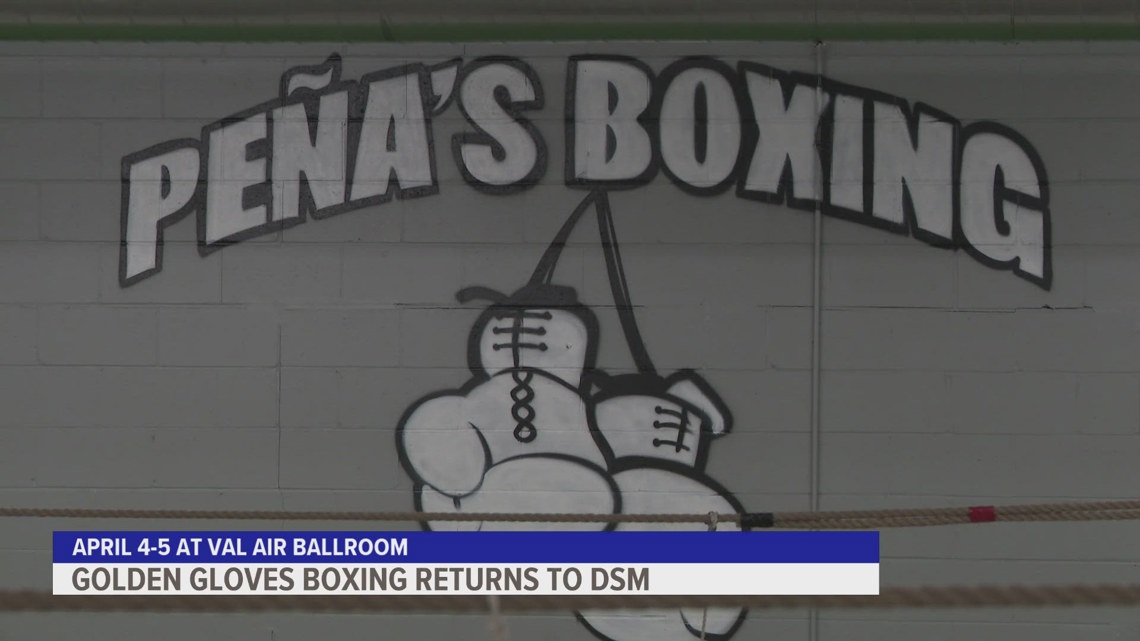 Golden Gloves boxing tournament makes post-pandemic return to Des Moines