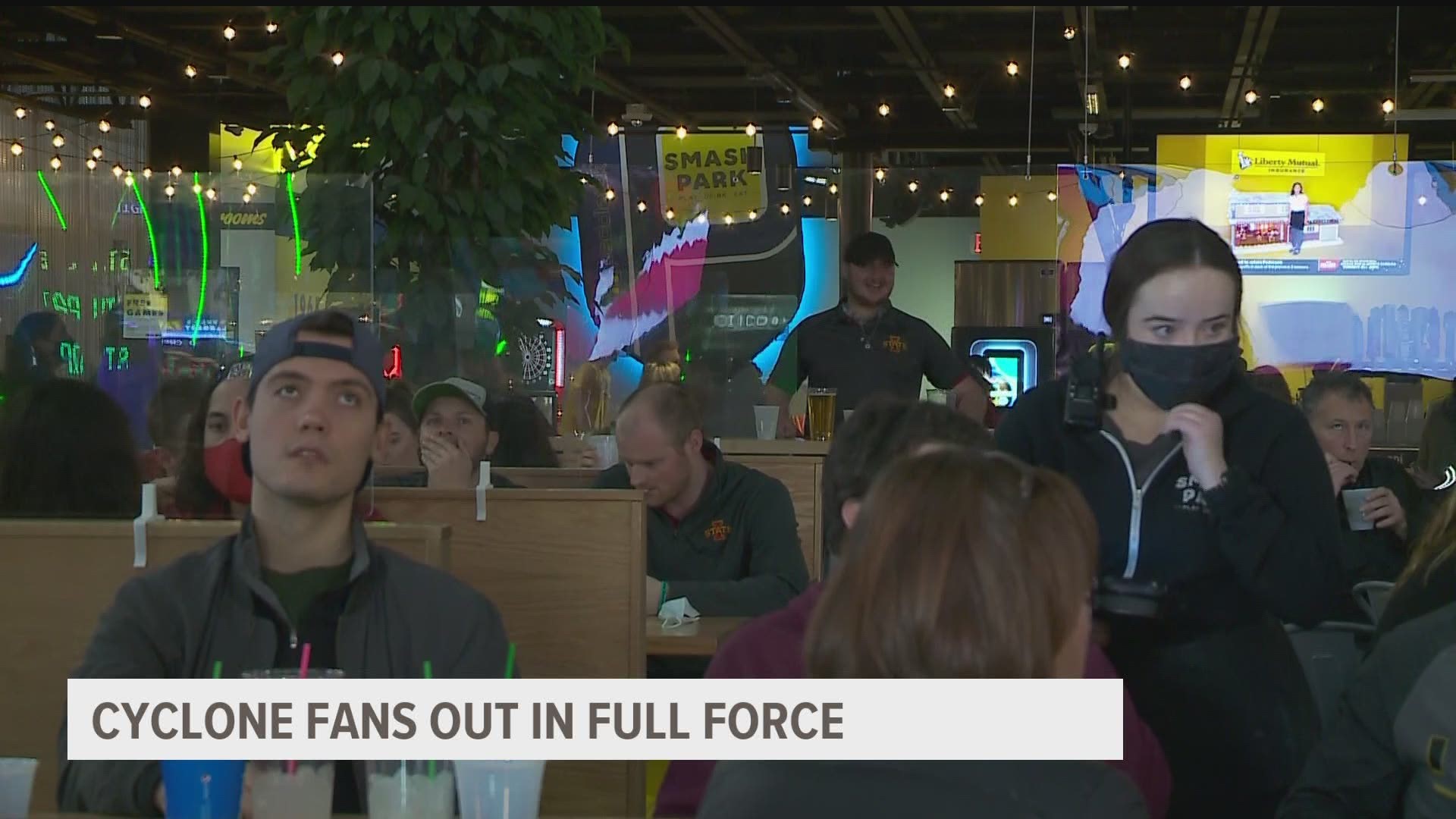 Although there were no fans allowed at the Fiesta Bowl, Cyclone fans still showed out in their home state.