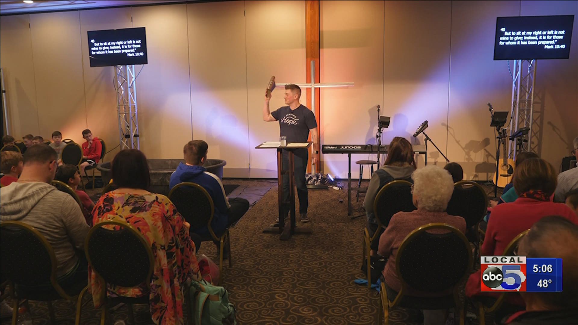 Area churches, like the Urbandale Church of Christ, are making changes to help combat the potential spread of the coronavirus