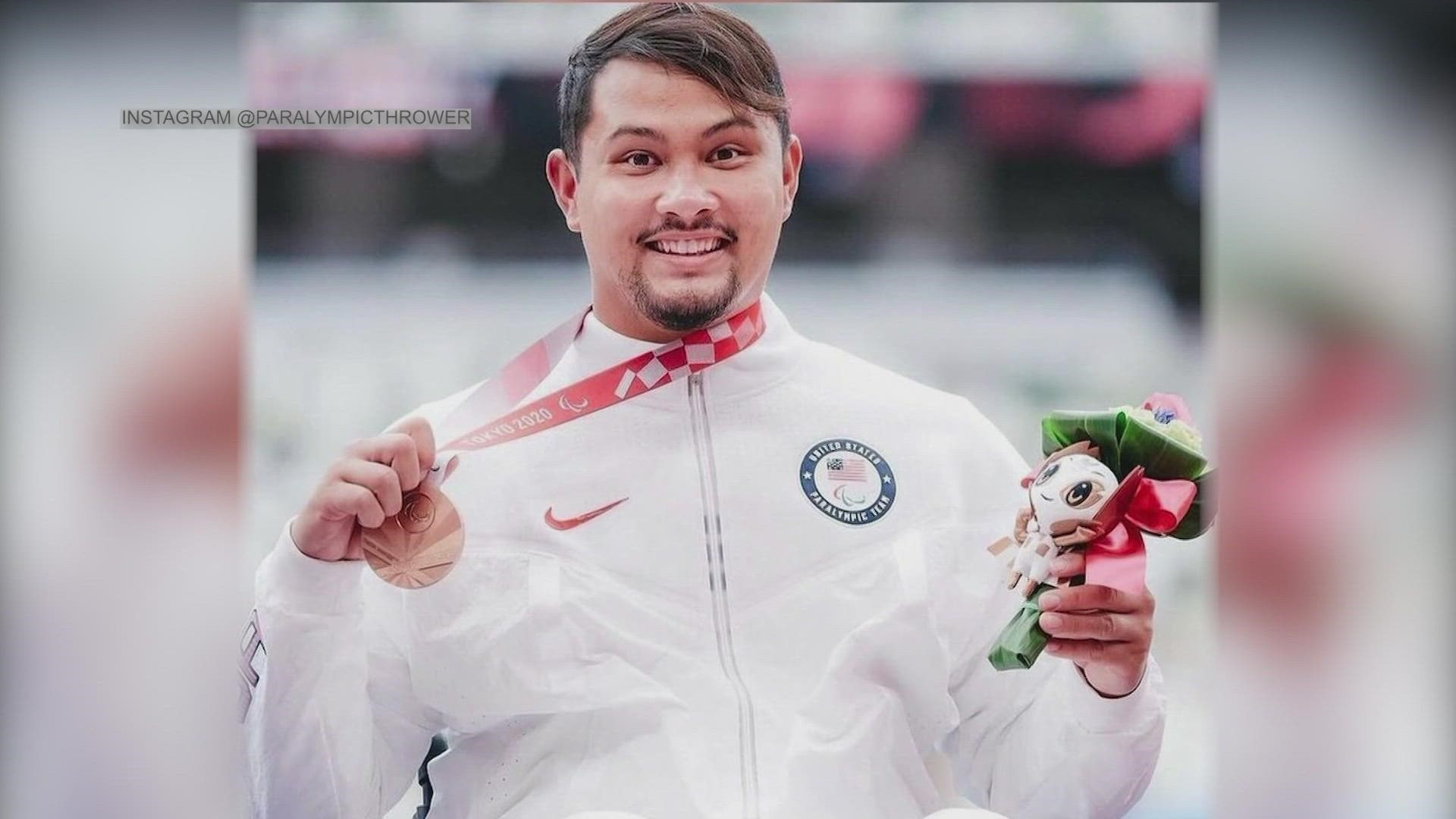 In 2015, Justin Phongsavanh was shot and paralyzed from the waist down. Six years later, he set a world record in the javelin throw.