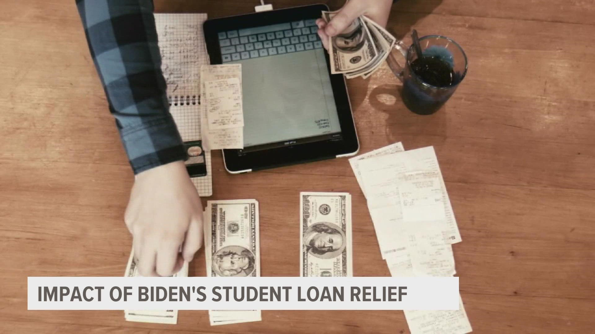With Biden's plan to help relieve student loan debt, many people will be able to significantly raise their credit scores.
