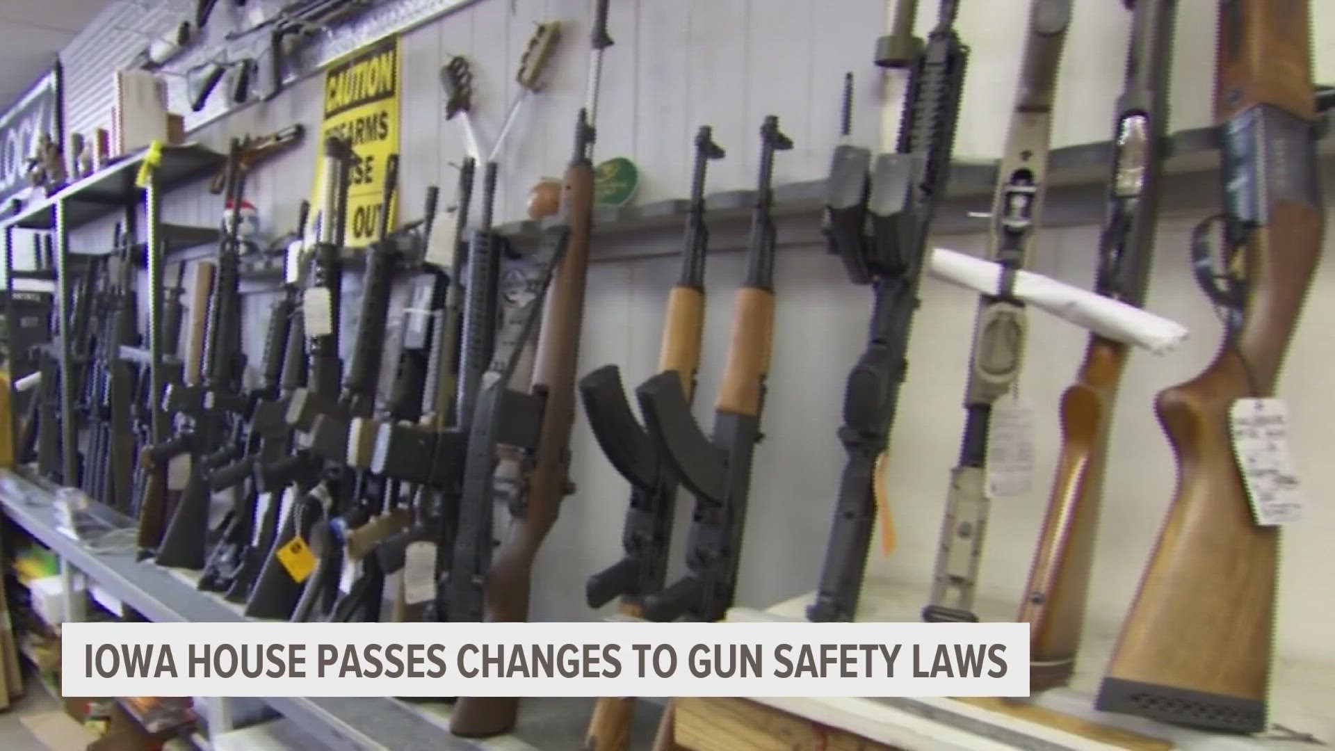The bill requires school districts and public universities and colleges to allow weapons onto their grounds.