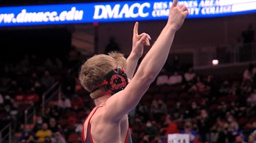 State wrestling championship Saturday: 10 Central Iowans crowned