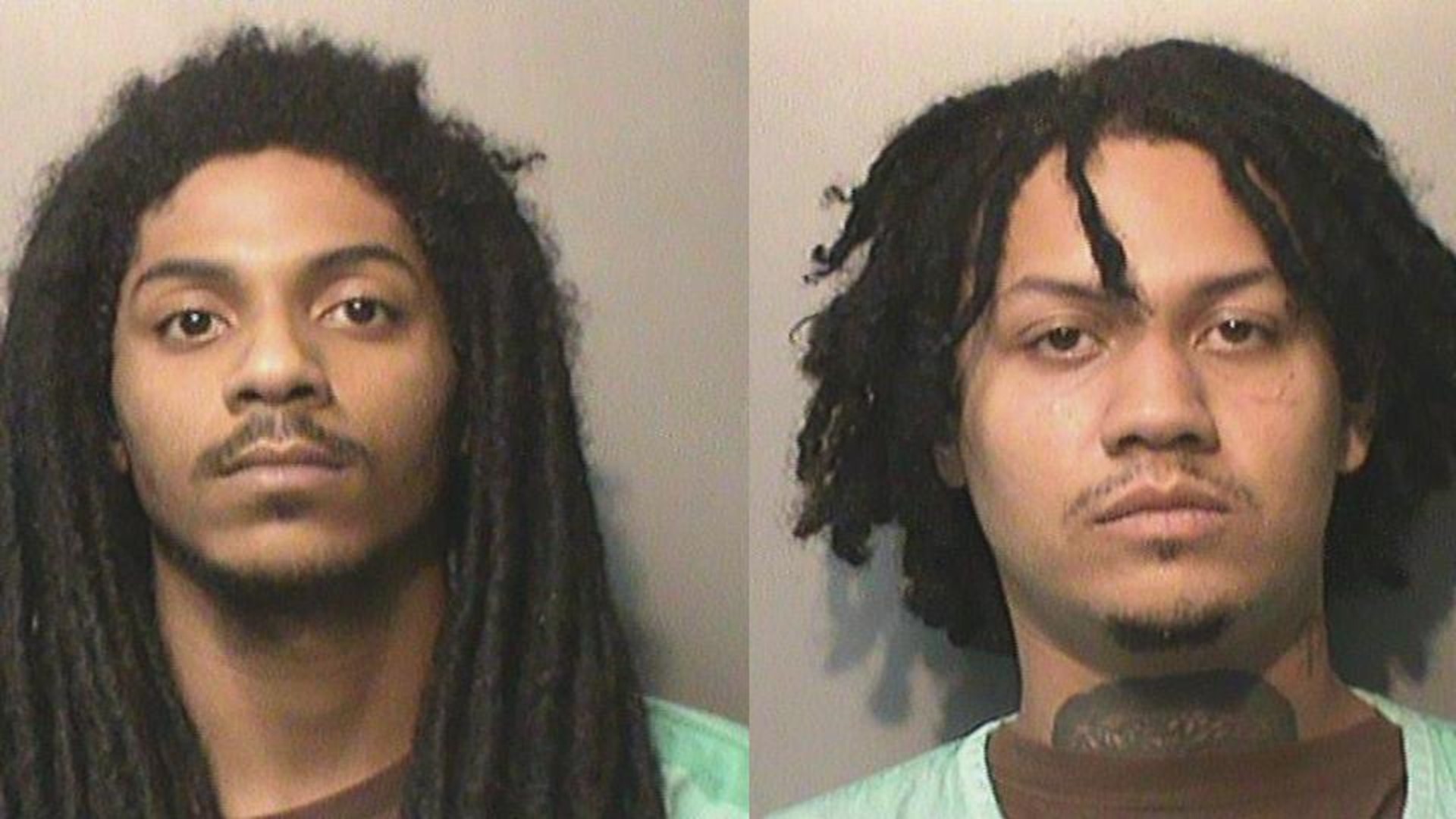 Two men arrested for attempted murder after shooting at cars