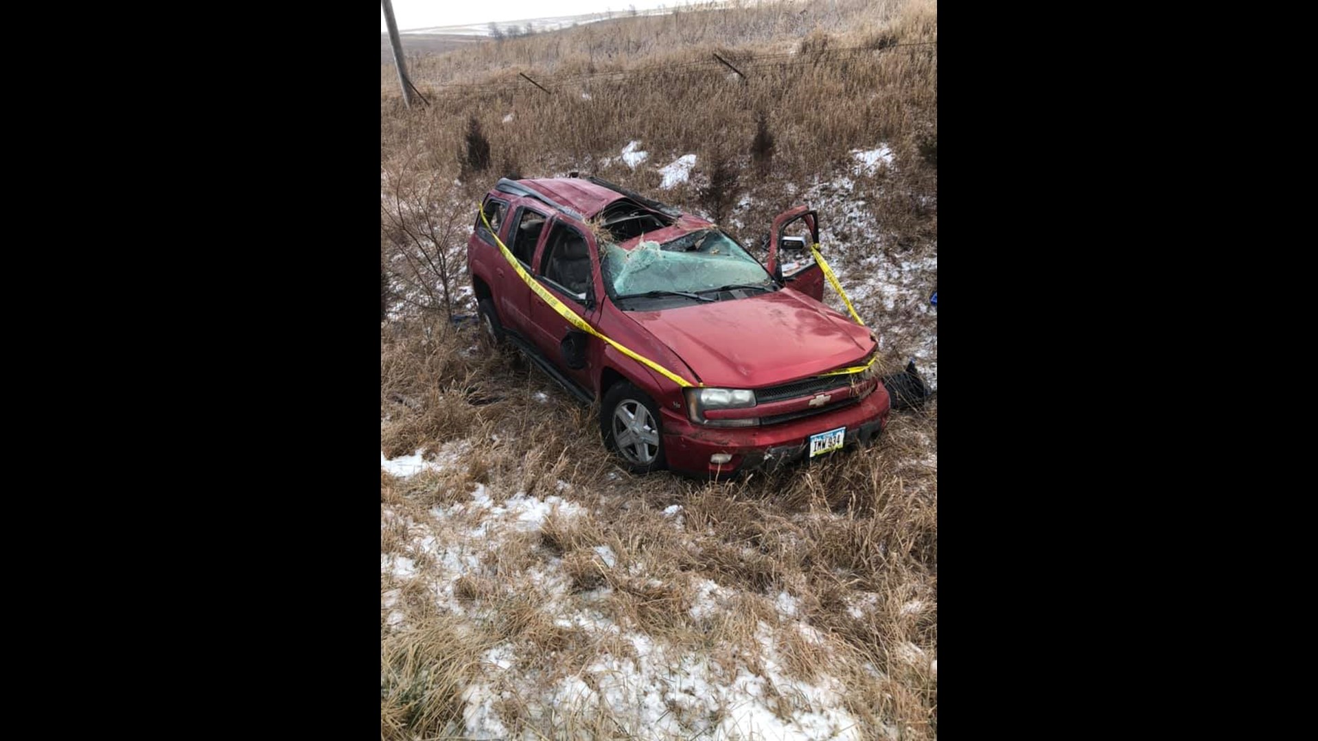 Slippery conditions cause nasty crash in Adair County