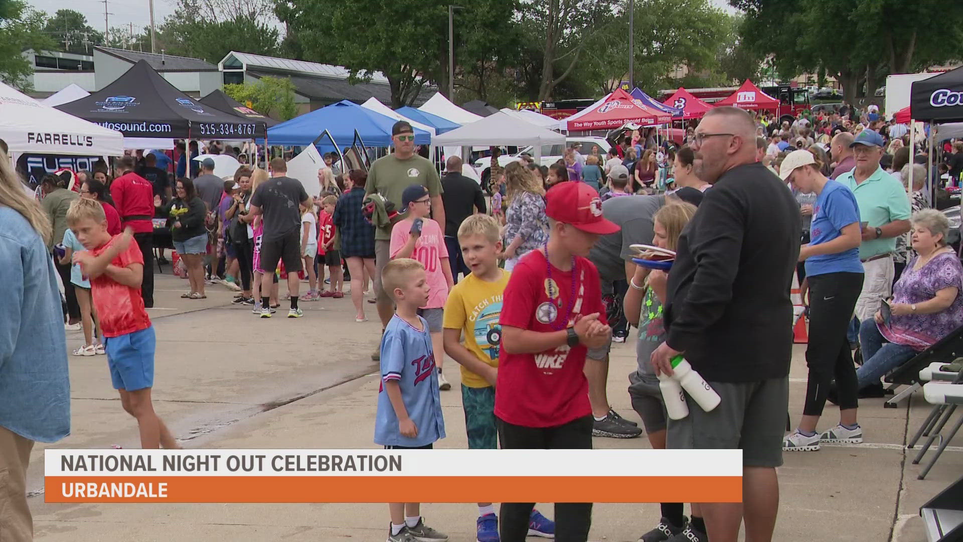 U.S. Attorney General Merrick Garland attended the event in Urbandale.