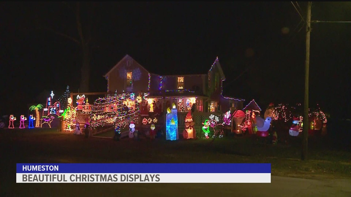 Town of Humeston home to one of the best Christmas displays in Iowa