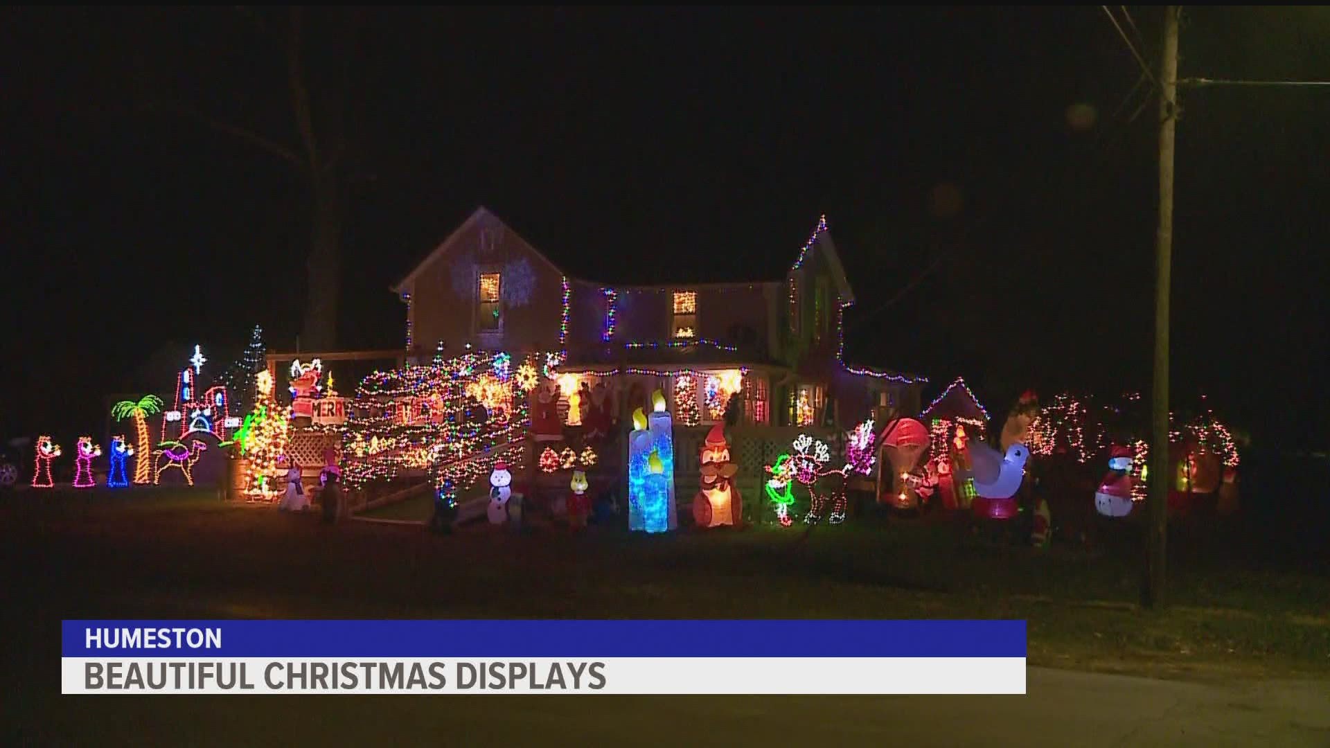 The people kind of need it this year— a whopping Christmas light display. Local 5 photojournalist Eric Gooden takes us to Humeston, Iowa to take a look.