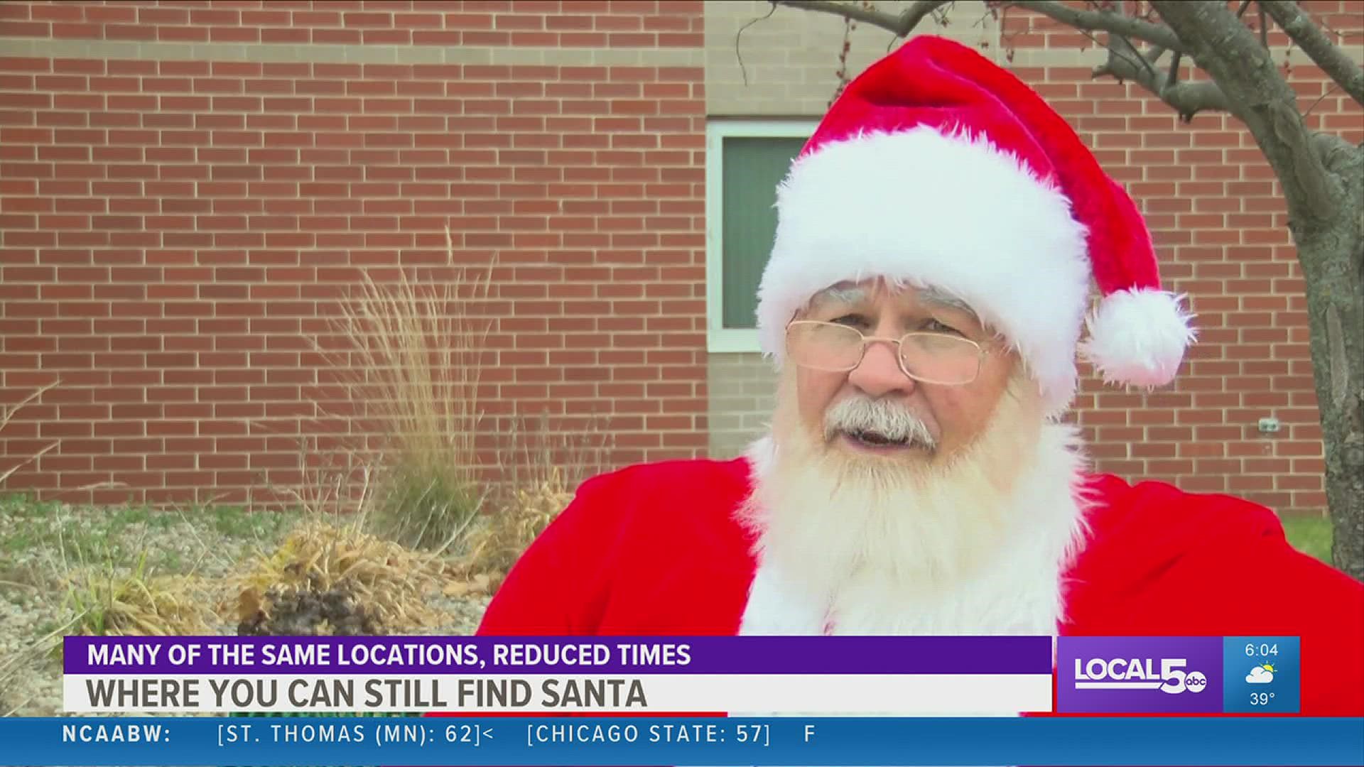 Mitch Allen with HireSanta.com said Santa Claus entertainers are at high risk for COVID.