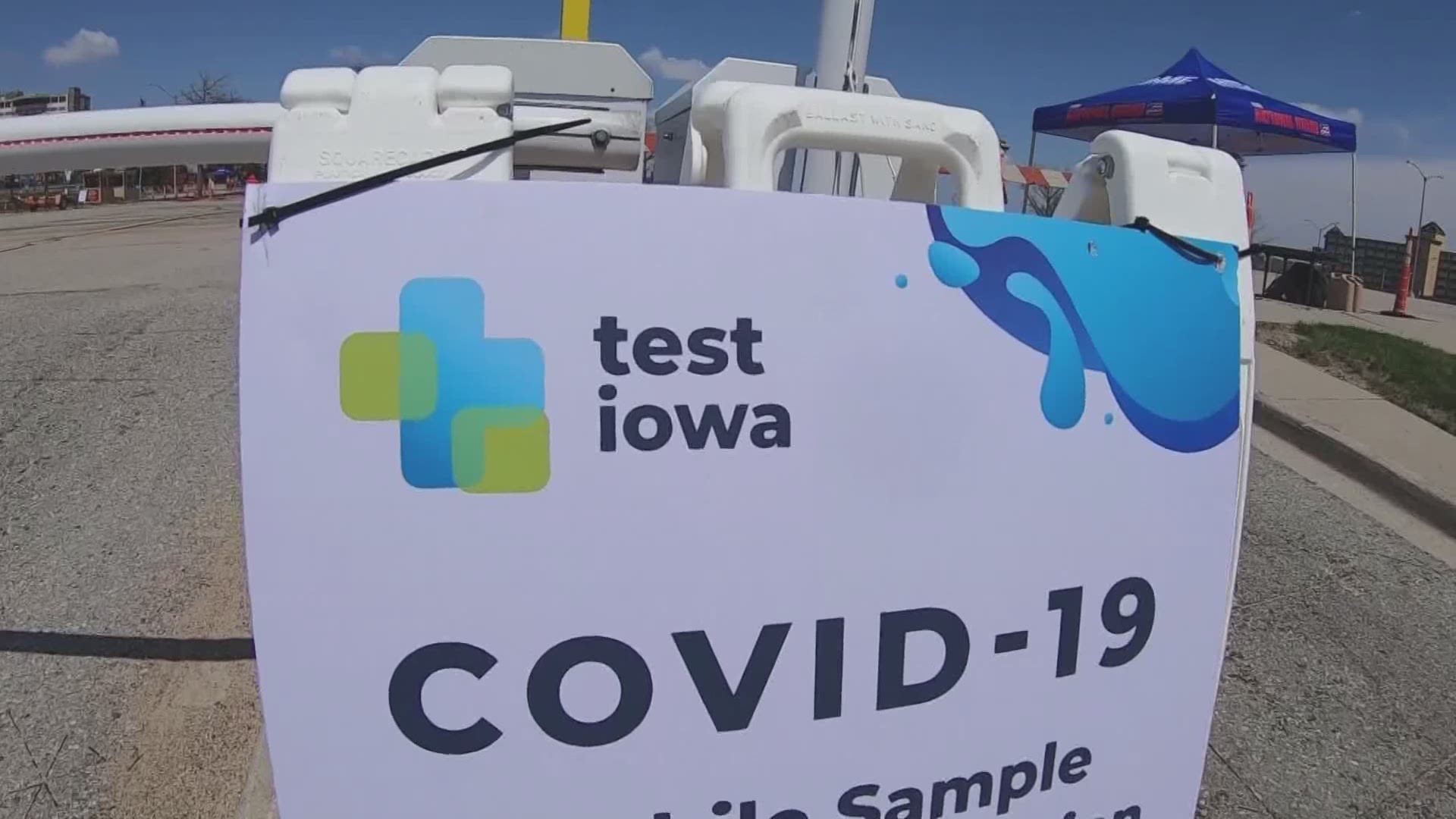 Gov. Reynolds announced Monday that there's a backlog of COVID-19 tests that still need to be validated.