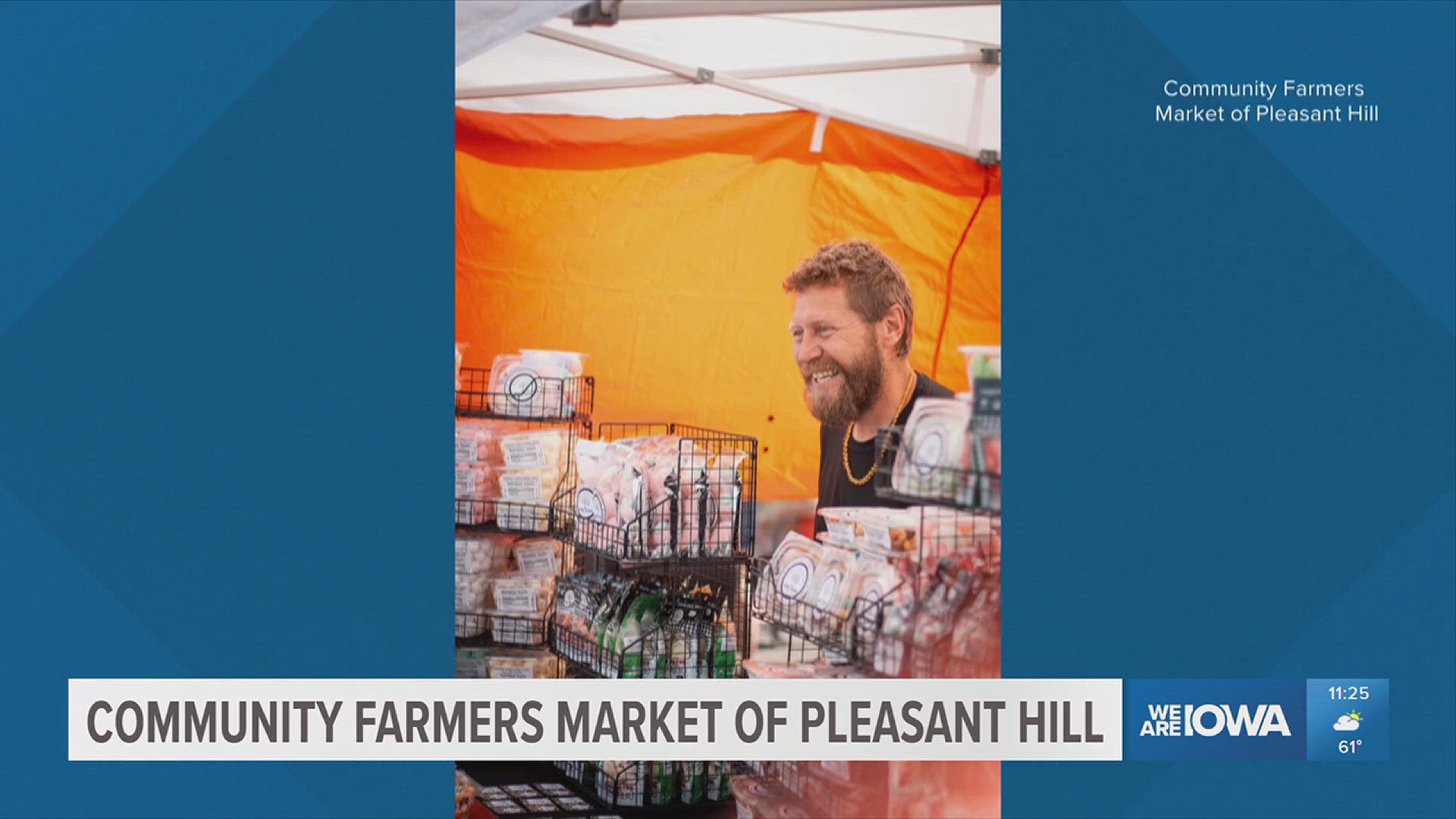 Market Manager Kevin Umphress joins Local 5 at Midday to preview the farmers' market, which begins Monday, June 2.