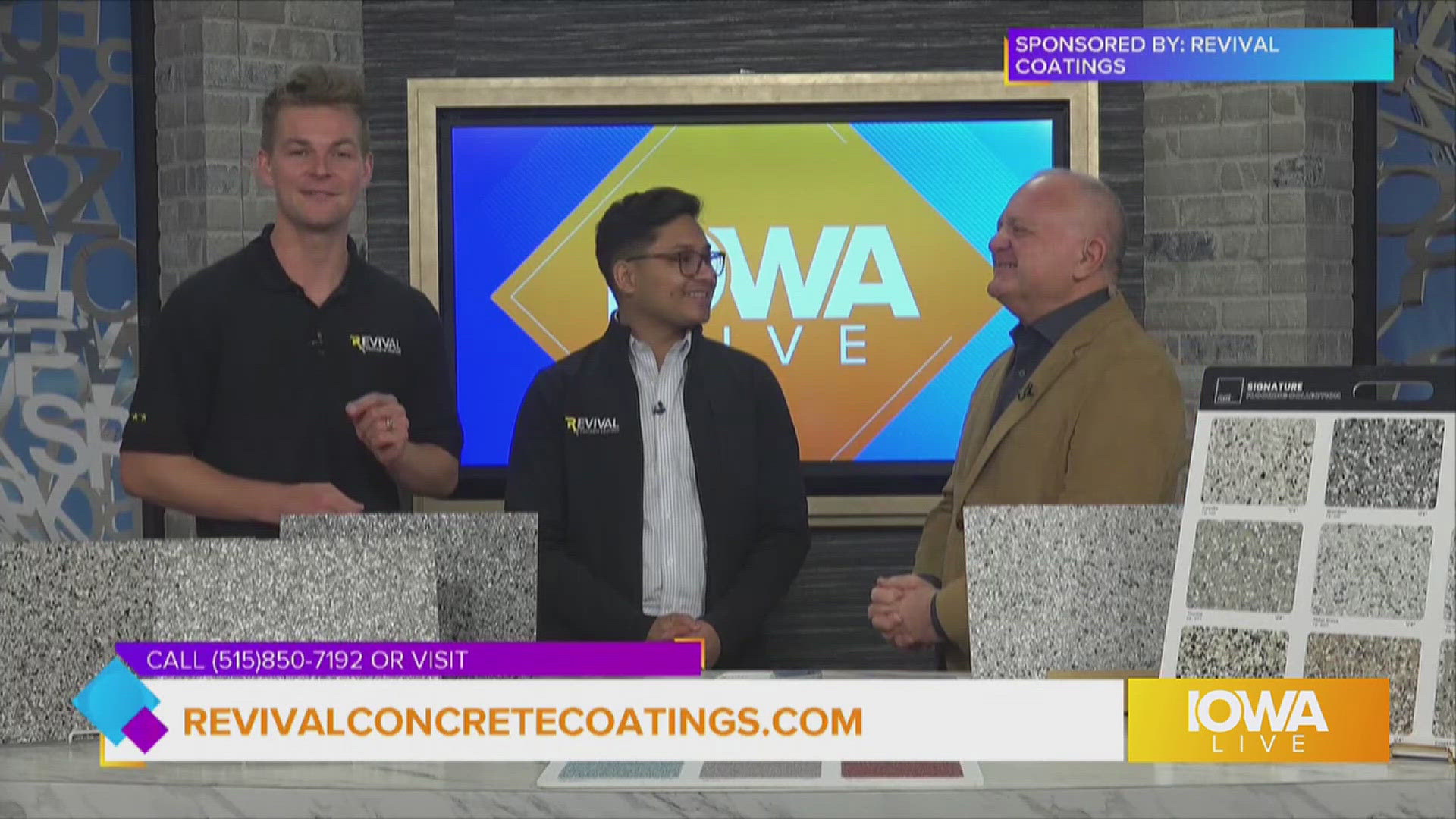 Call Revival Concrete Coatings to improve your patio, pool, basement and more! Mention "Iowa Live" for up to $300 off your project | Paid Content