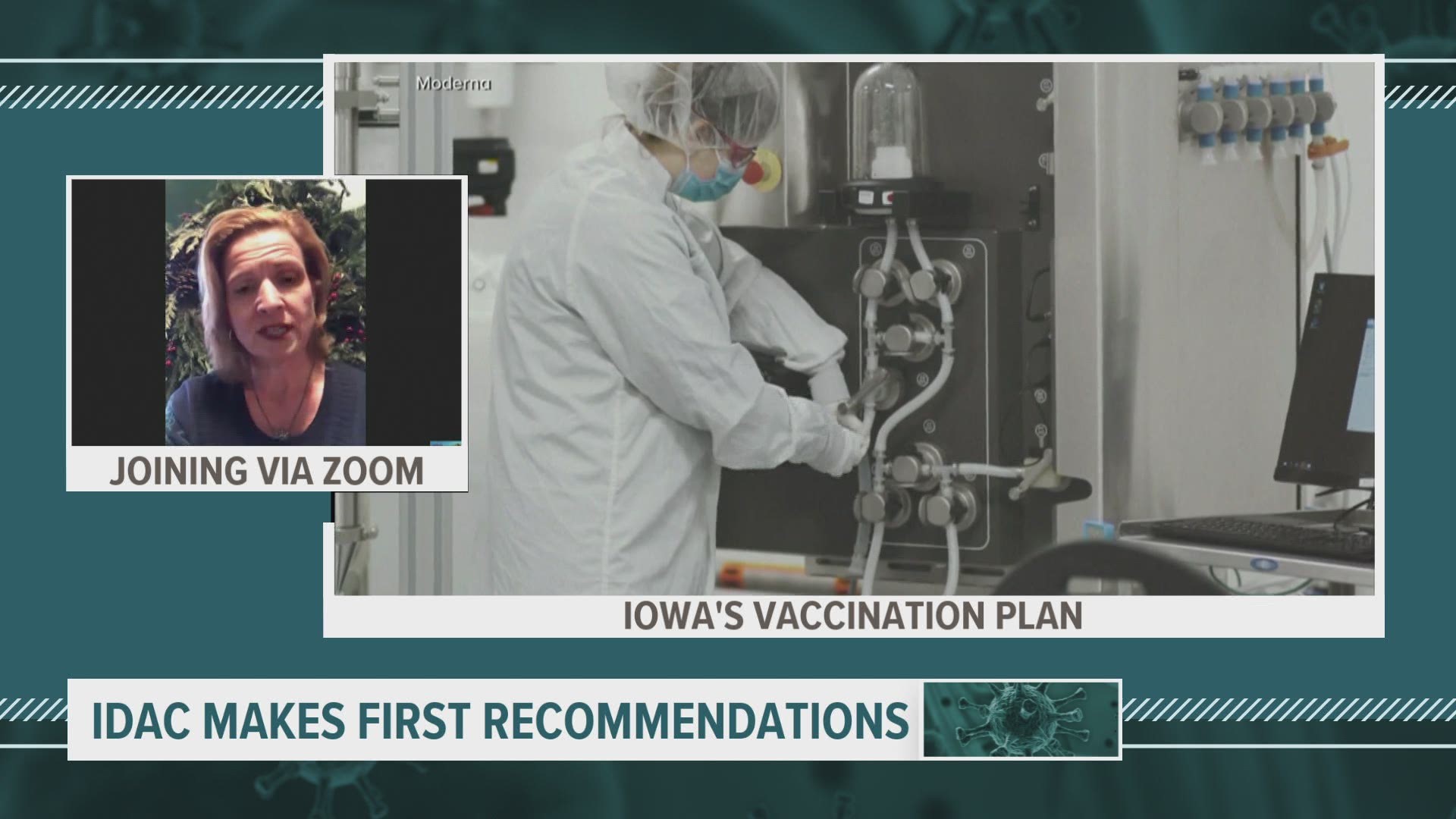 Dr. Christina Taylor from the Iowa Clinic joins Local 5's Stephanie Angleson to talk about the state's vaccine distribution plans.