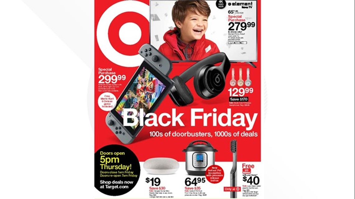 Target unveils Black Friday 2019 ad with early Holideals