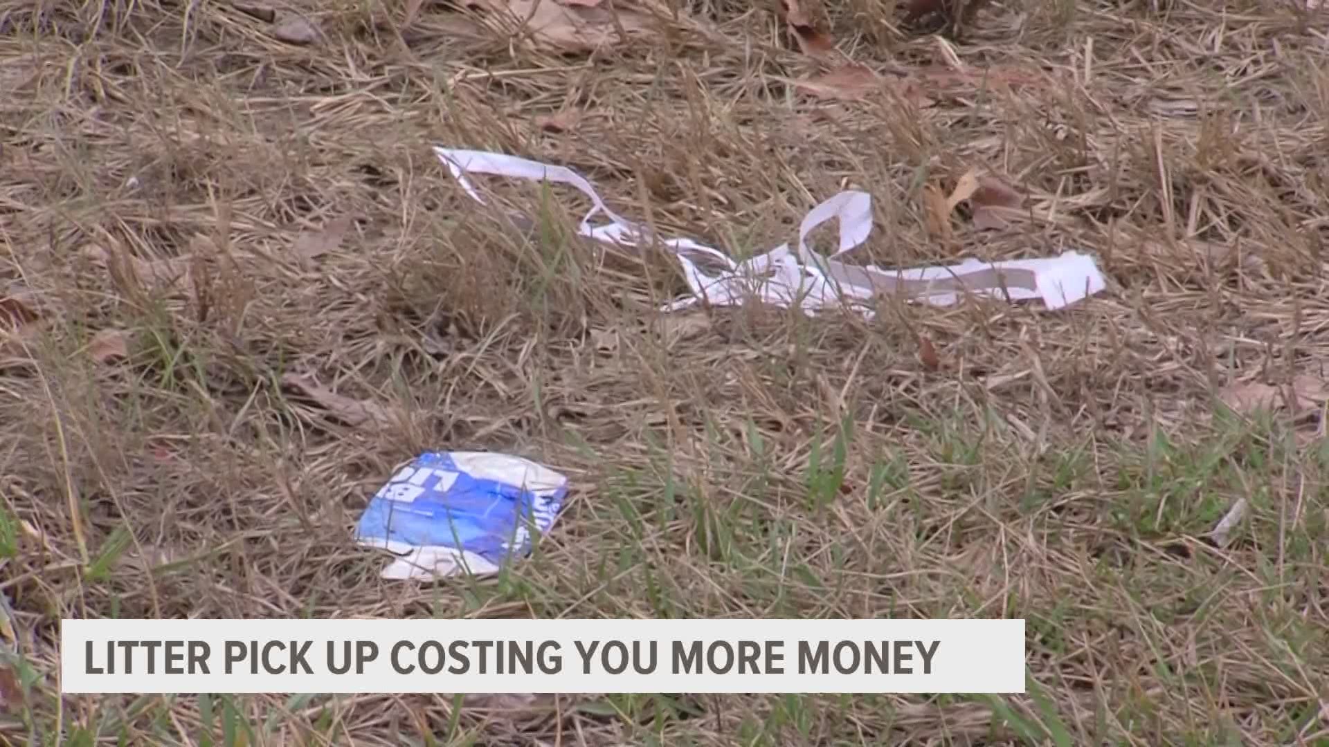 Iowa inmates usually clean up the trash on roadsides during the spring, but, of course, COVID-19 changed those plans. It's also costing Iowans more money.